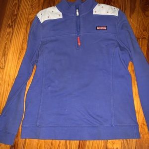 Deep blue vineyard vines pullover